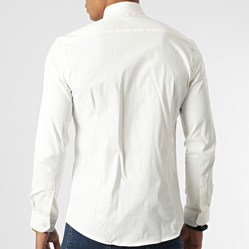 Chemise Manches Longues Y3687 Blanc
