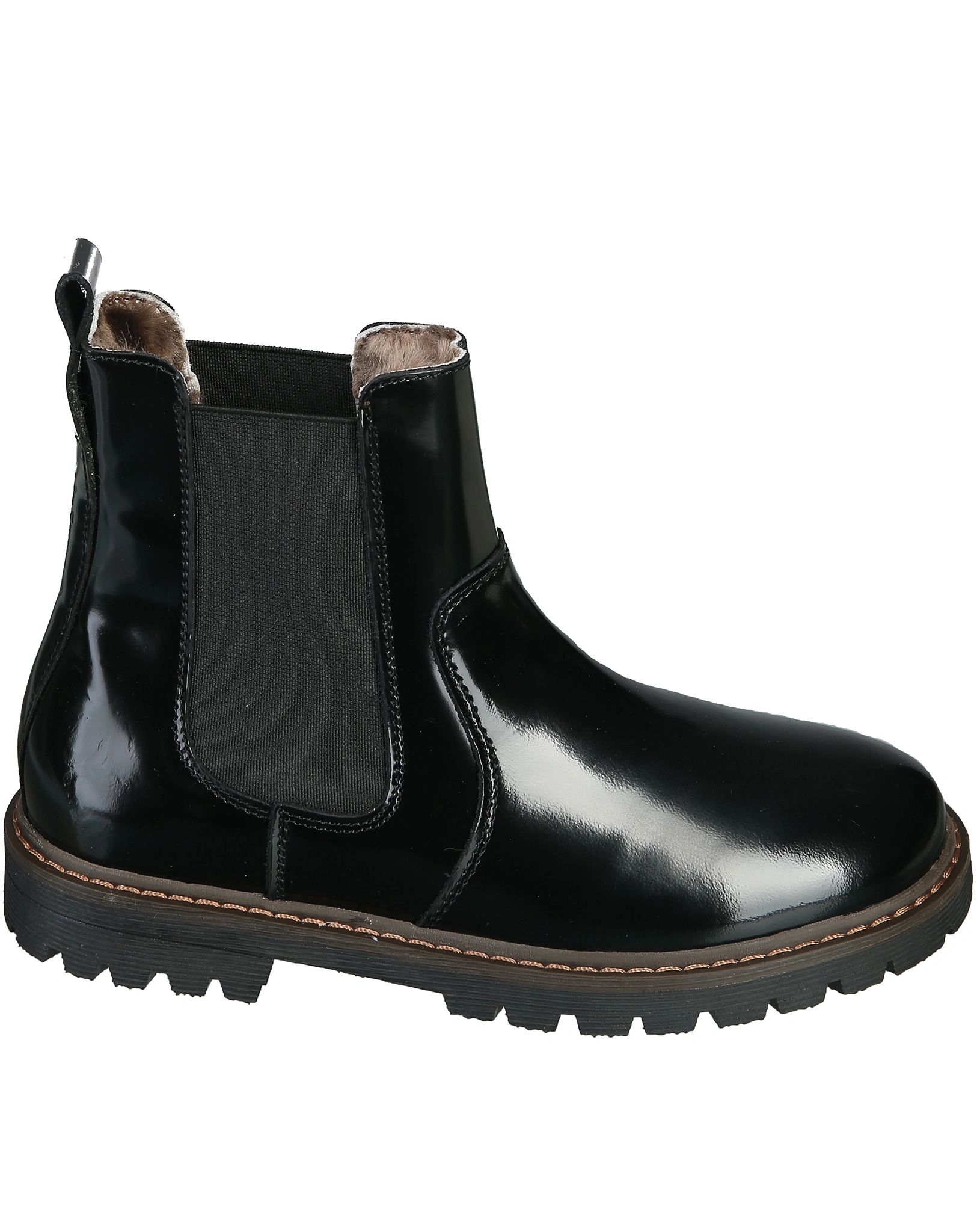 Chelseaboots NEEL gefüttert in black