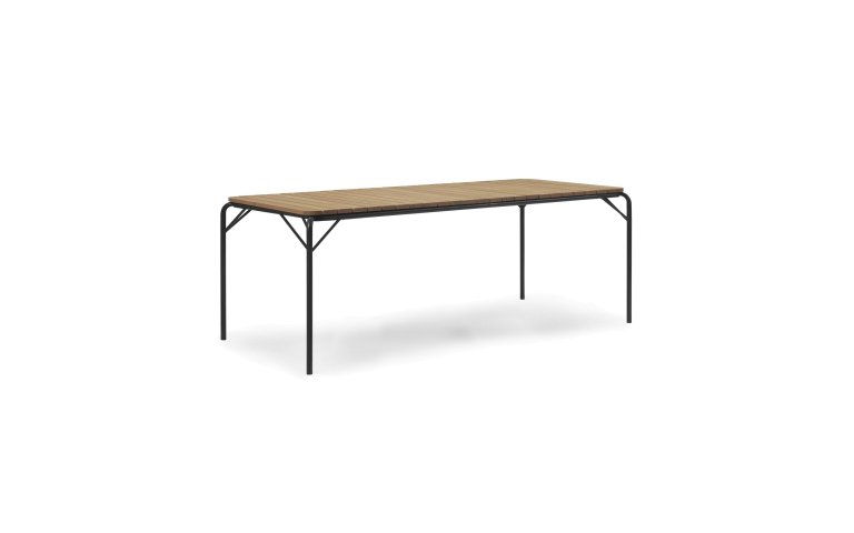 Normann Copenhagen Vig Wood tuintafel 200x90 zwart