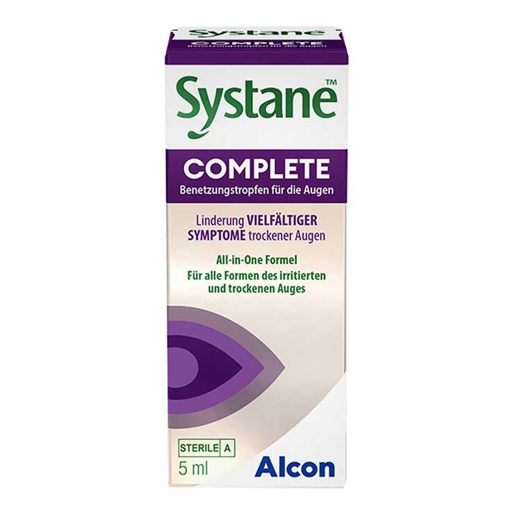 Systane Complete Benetzungstropfen für die Augen, 5 ml