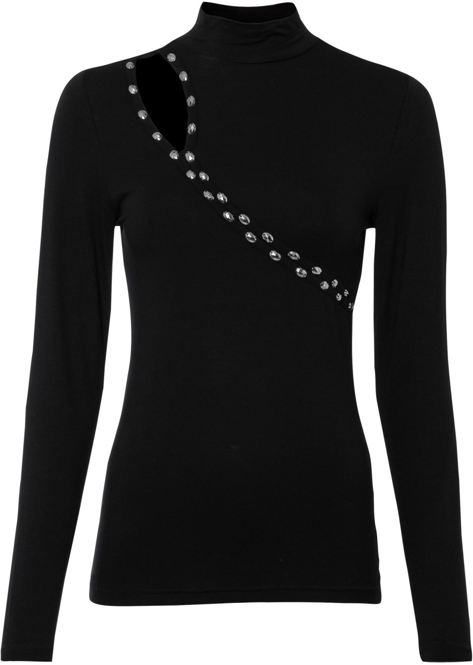 T-shirt manches longues avec découpe
