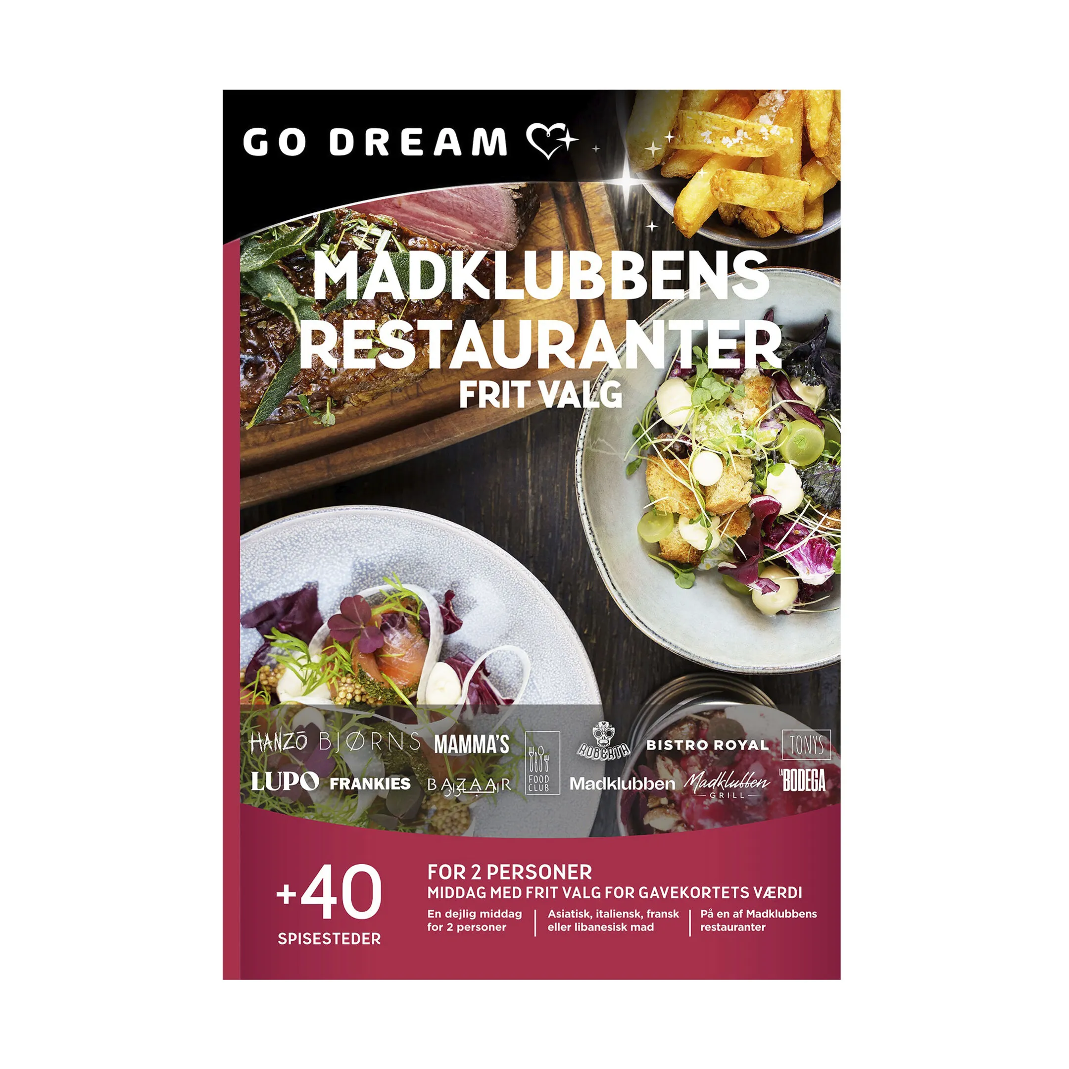 GO DREAM Gavekort - Madklubben restauranter