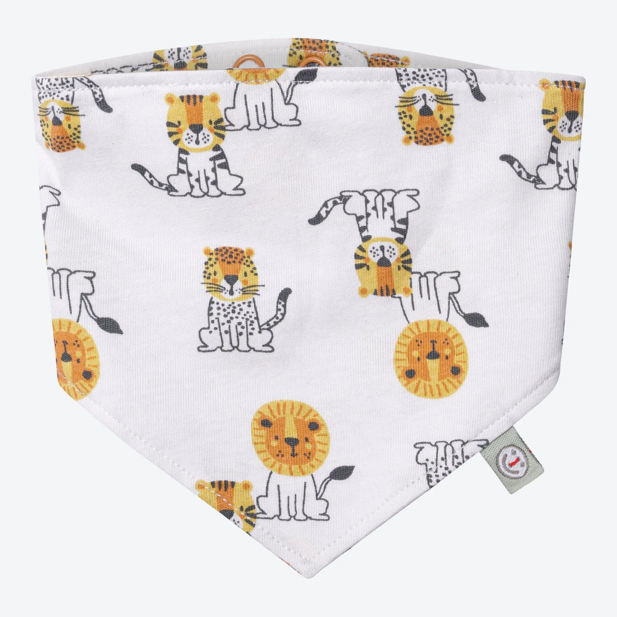 Baby-Jungen-Tuch mit Tier-Muster, 3er-Pack