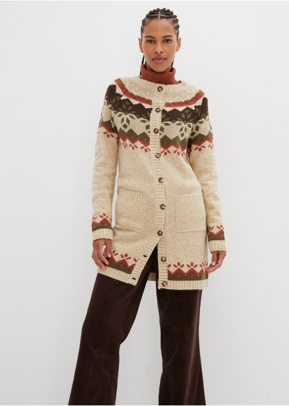 Gilet norvégien en maille