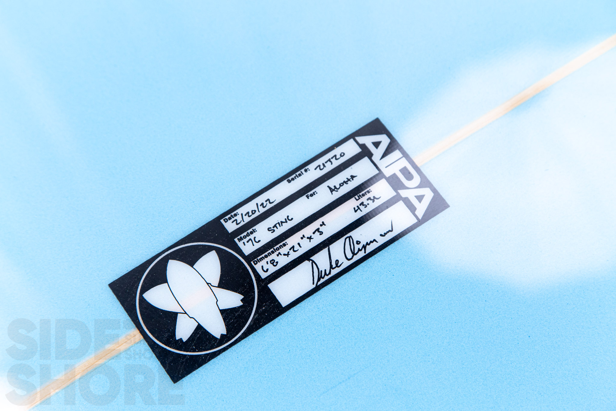 AIPA 76' Sting - Spray   Polish - 6'8 x 21