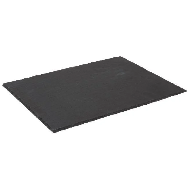Assiette ardoise rectangulaire