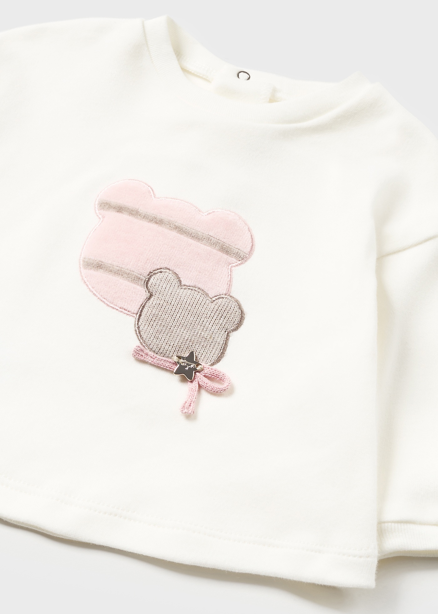 Conjunto de moletom de 3 peças Better Cotton para recém-nascidos