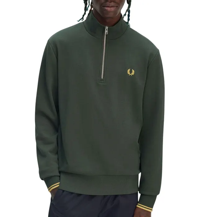 Fred Perry Half Zip Sweatshirt Heren