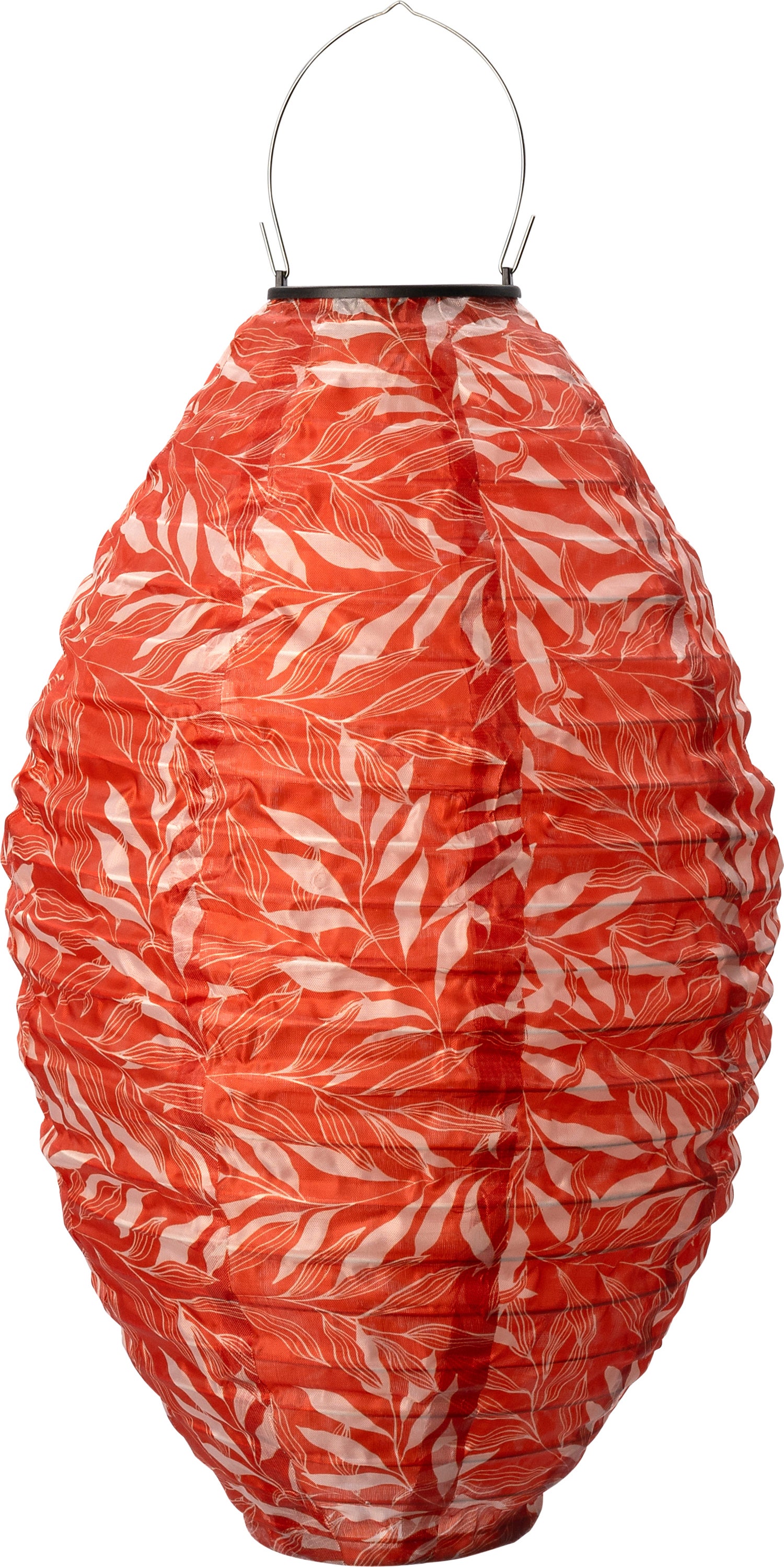 Intratuin solar lampion rood D 25 H 40 cm