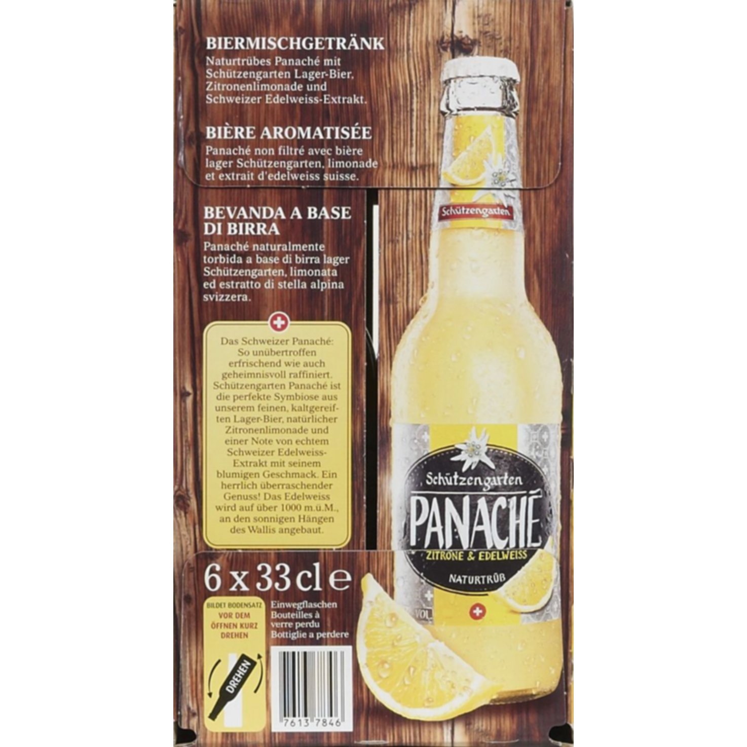 Schützengarten Panaché 6x33cl -198cl