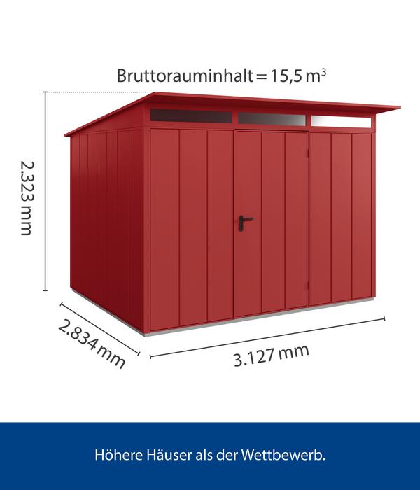 Hörmann Berry-Gerätehaus Modern-P Typ 3, ca.