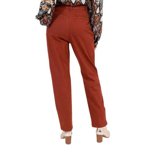 Naf Naf - PANTALON YHNP 16 0250 Rojo