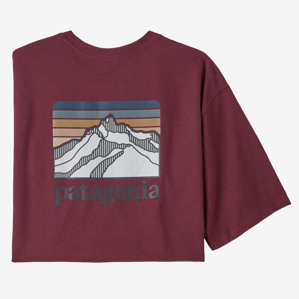 Herren Line Logo Ridge Pocket Responsibili-Tee