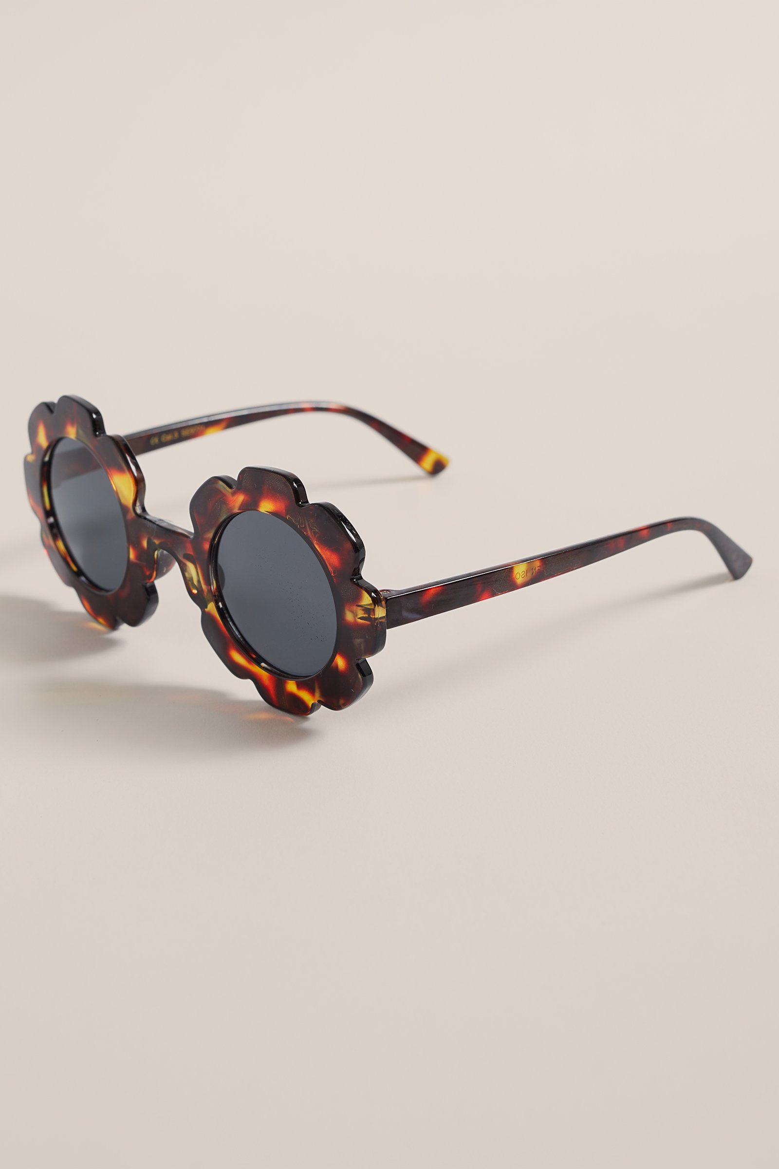 Meisjes zonnebril WE Fashion Bruin
