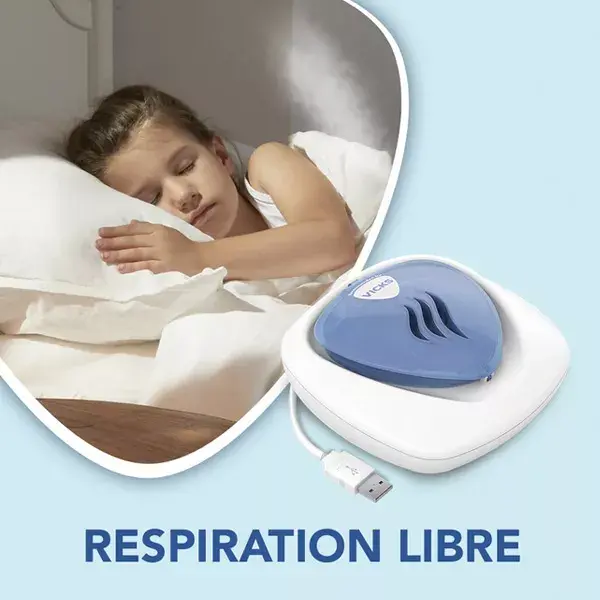 Difusor elétrico portátil Vicks VH1800 + 2 refis
