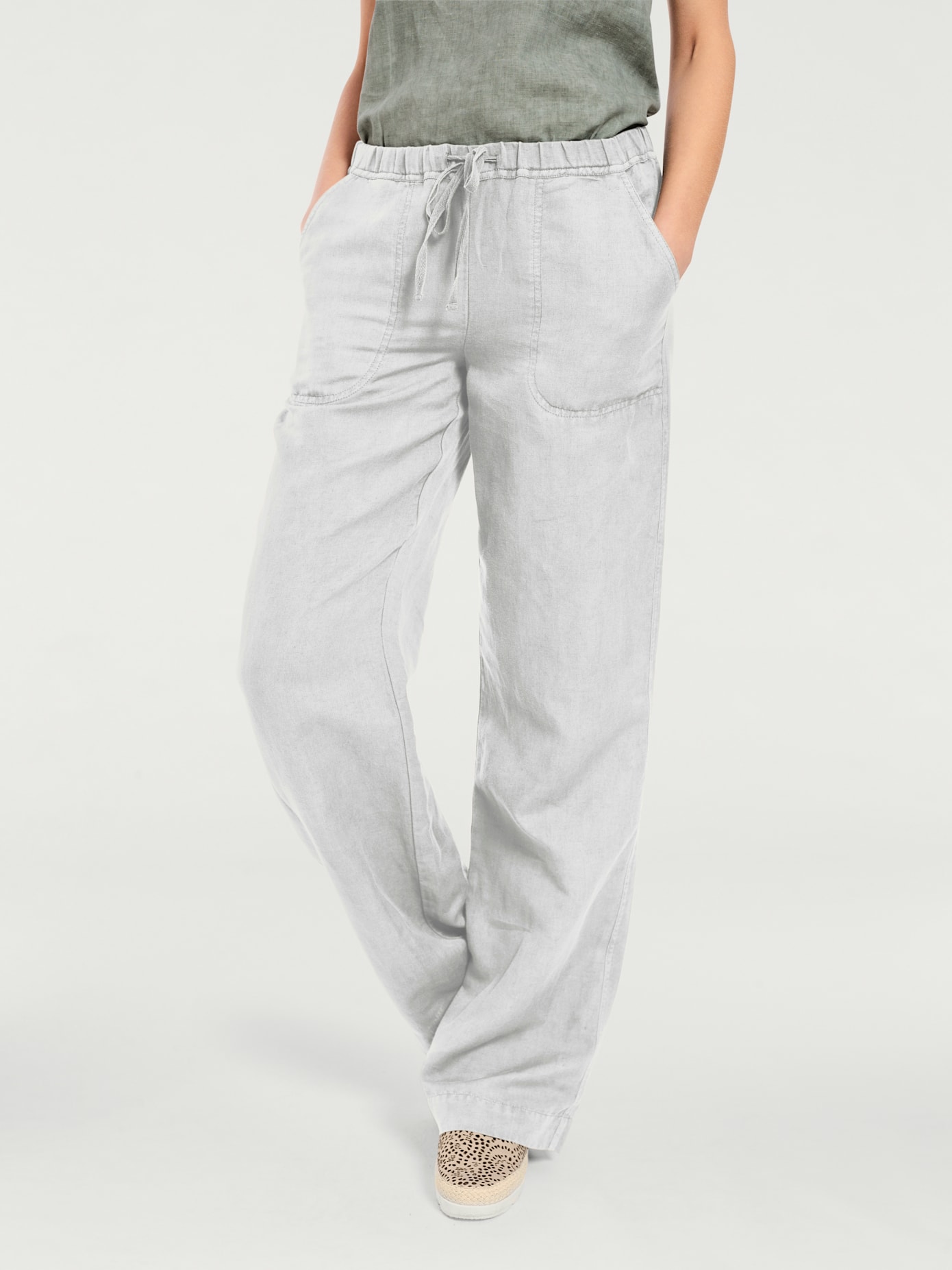 Pantalon jambes larges