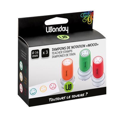 Wonday - 3 Tampons encreur 