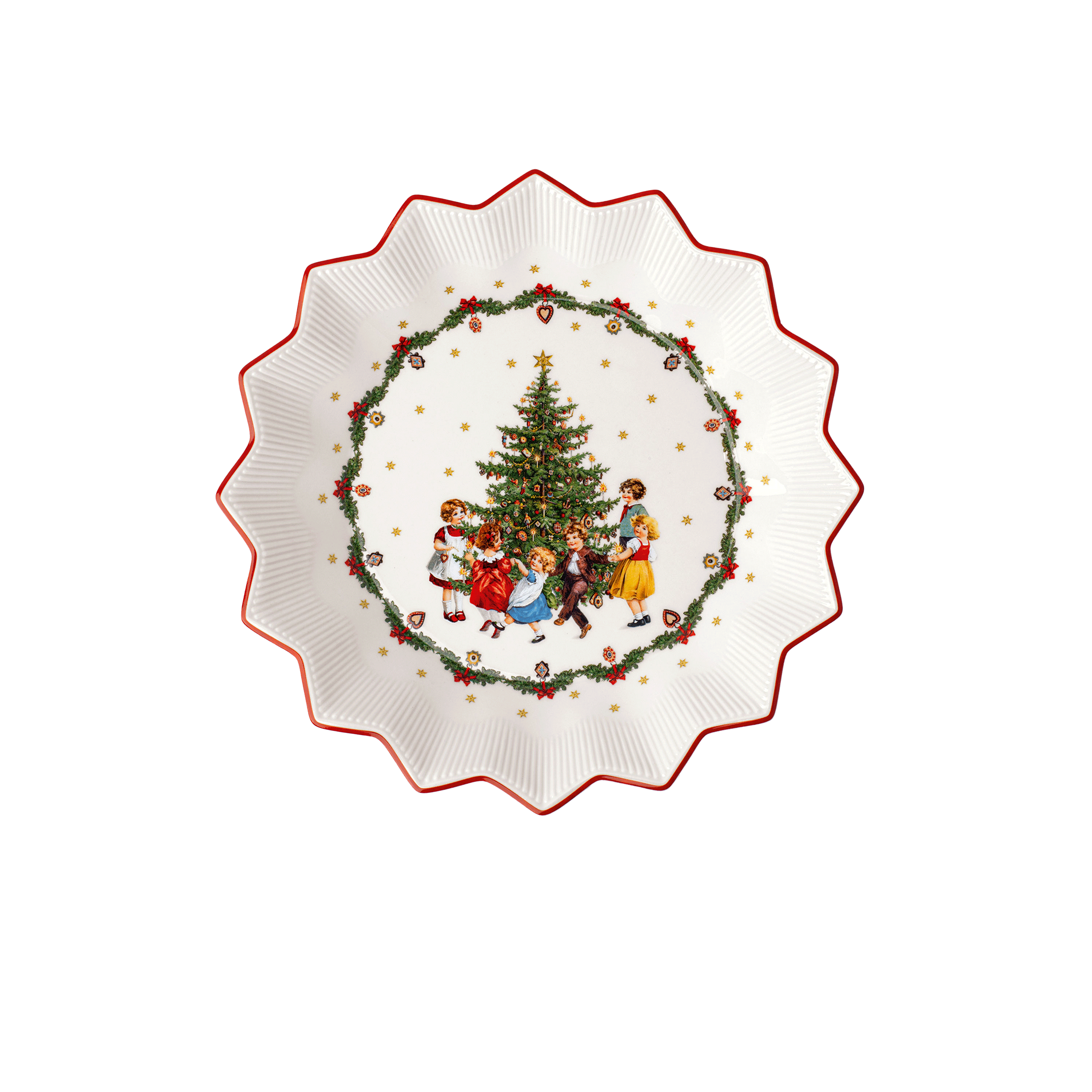 Toy's Fantasy Serving tray Multi-colored, Premium Porcelain
