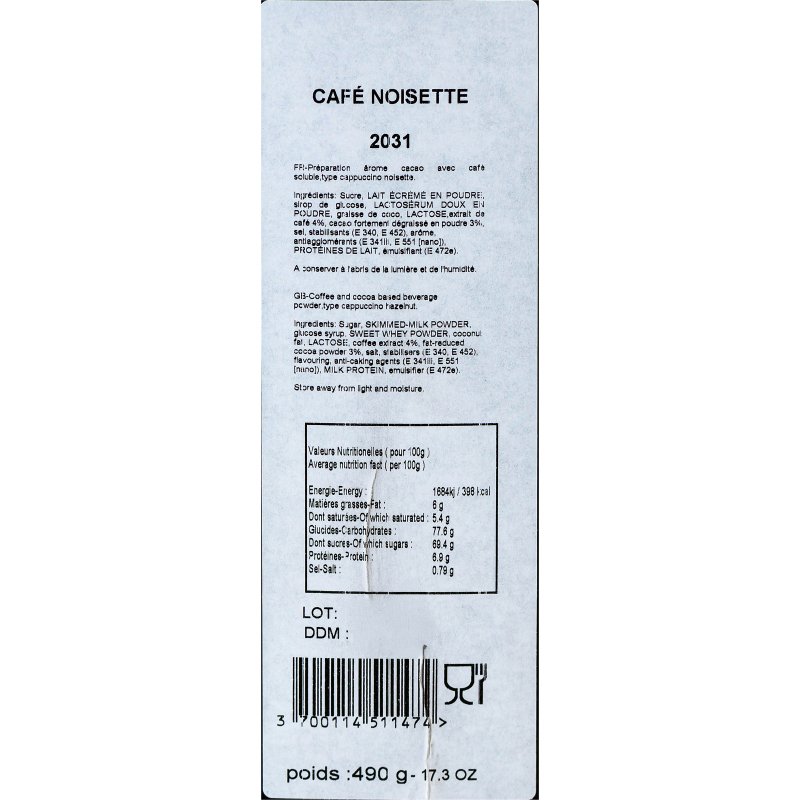 Cartouche de café Cupéo Box Cappuccino noisette - Pour machine JEDE Xpress