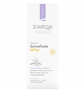 Zarqa Sensitive Zonnefluïde SPF30 50ML