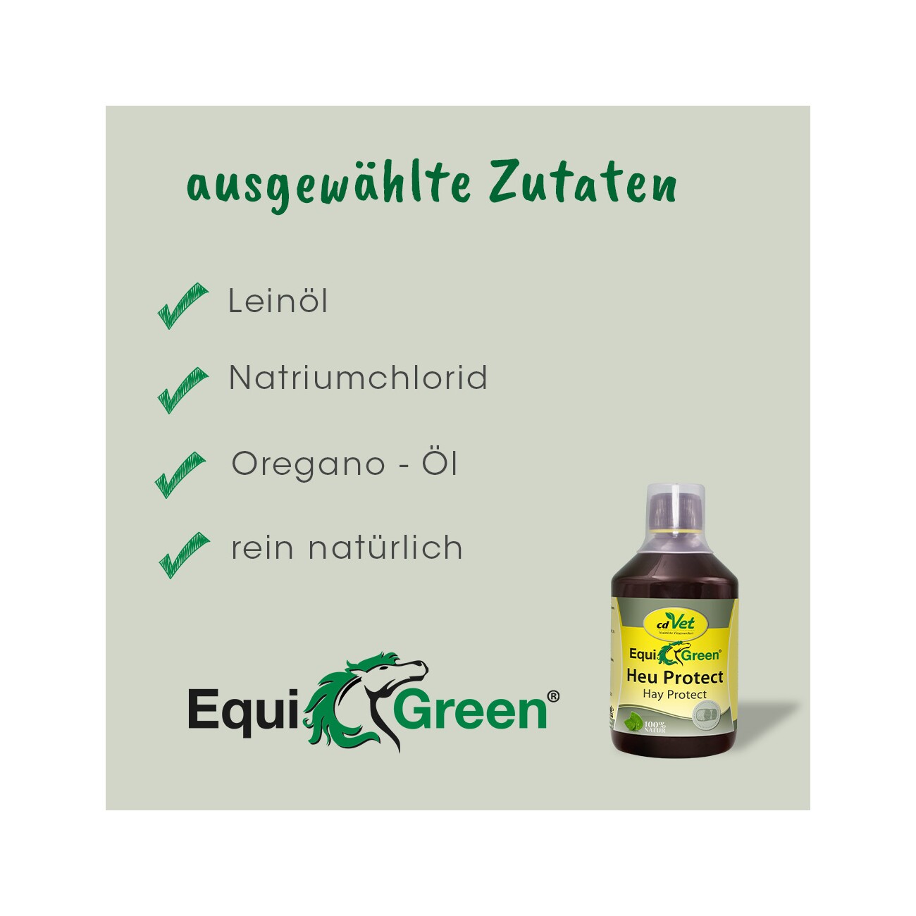 cdVet EquiGreen HeuProtect 500 ml