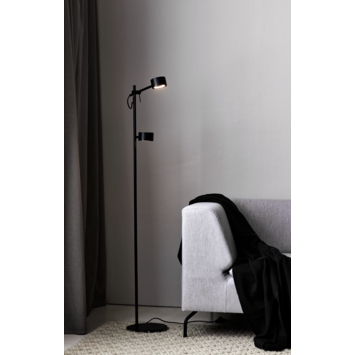 Nordlux vloerlamp  Clyde zwart