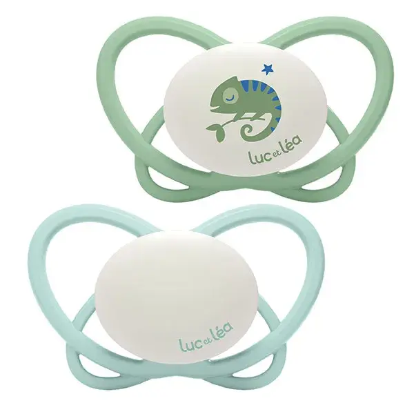 Luc et Léa Physio 2 Cameleon Chupetas Fisiológicas Noturnas +18 meses
