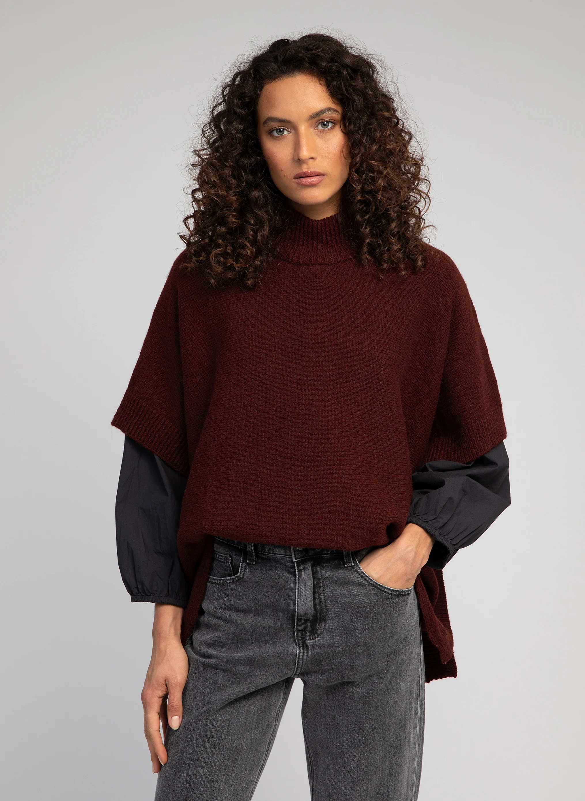 VALKYRIE - Pull col roulé| Blanc
