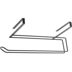Porte-rouleau de cuisine Easy-Roll LAVA, noir mat