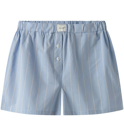 LMTD Shorts - NLfHelles - Heather/White Steinkraut