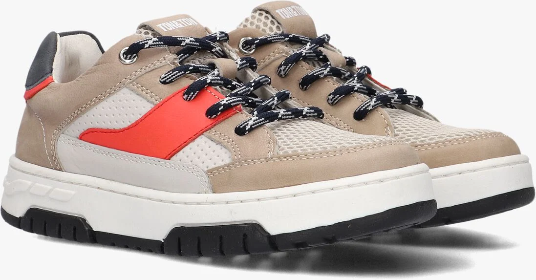 TON & TON beige ton & ton lage sneakers erjon