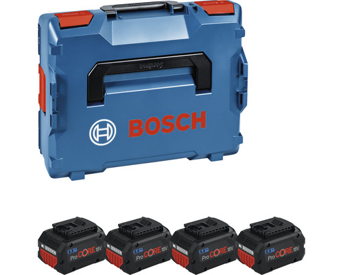Accupakket 4 x 18V ProCORE18V Bosch Professional 5,5Ah