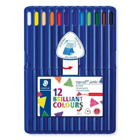 STAEDTLER® Jumbo Farbstifte ergo soft, 12 Stück