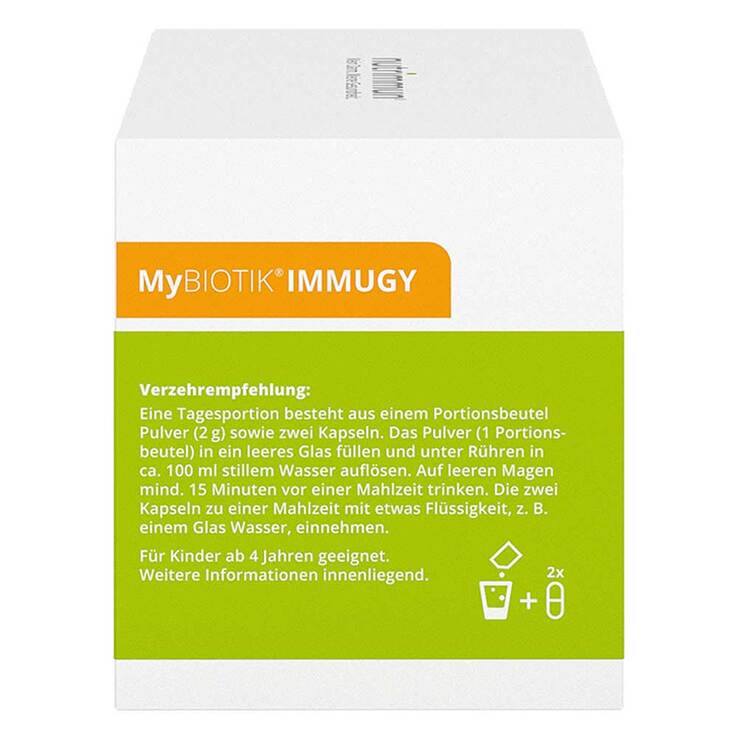Mybiotik Immugy Kombipackung 30x2 g + 60 Kapseln, 1 P