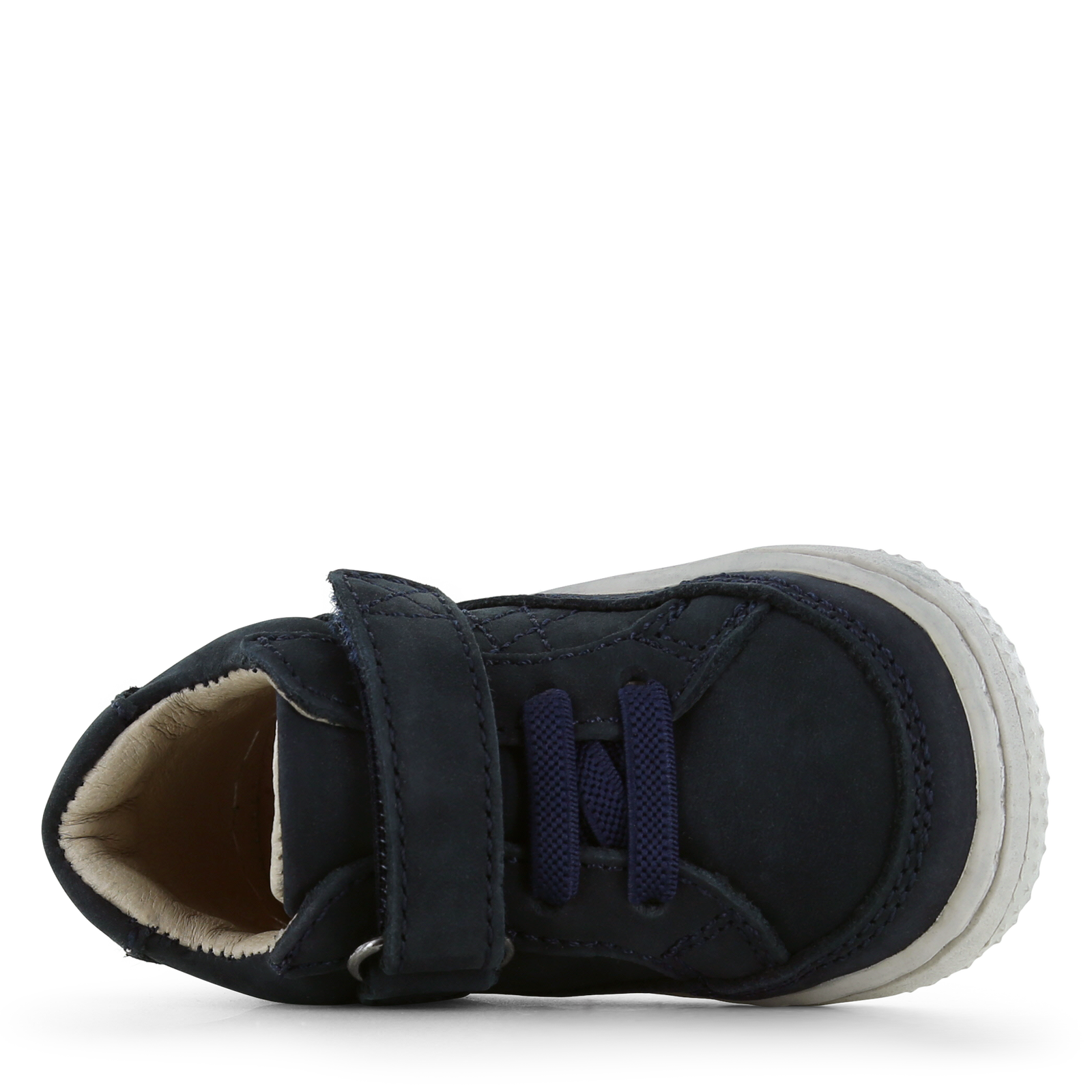 Shoesme donkerblauw basket sneakertje Leer | Sale