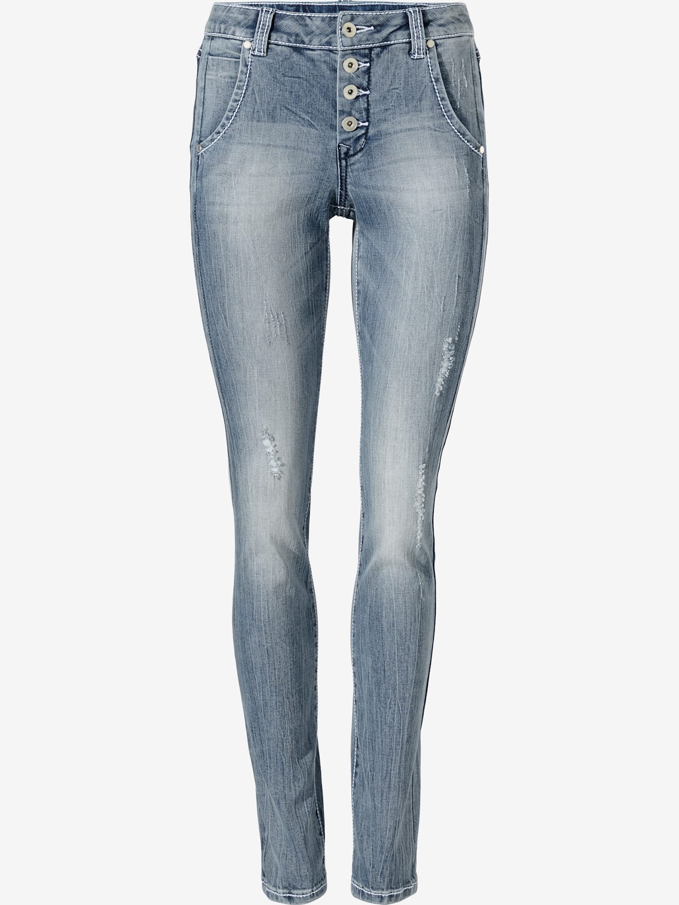 Jeans boyfriend coupe droite
