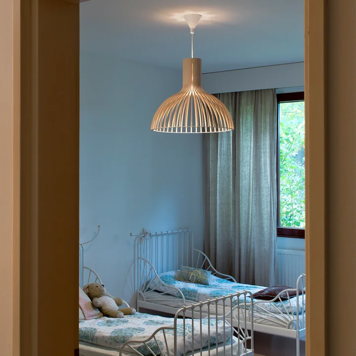 Secto - Victo 4250 Pendelleuchte, Ø 56 x H 48 cm, Birke