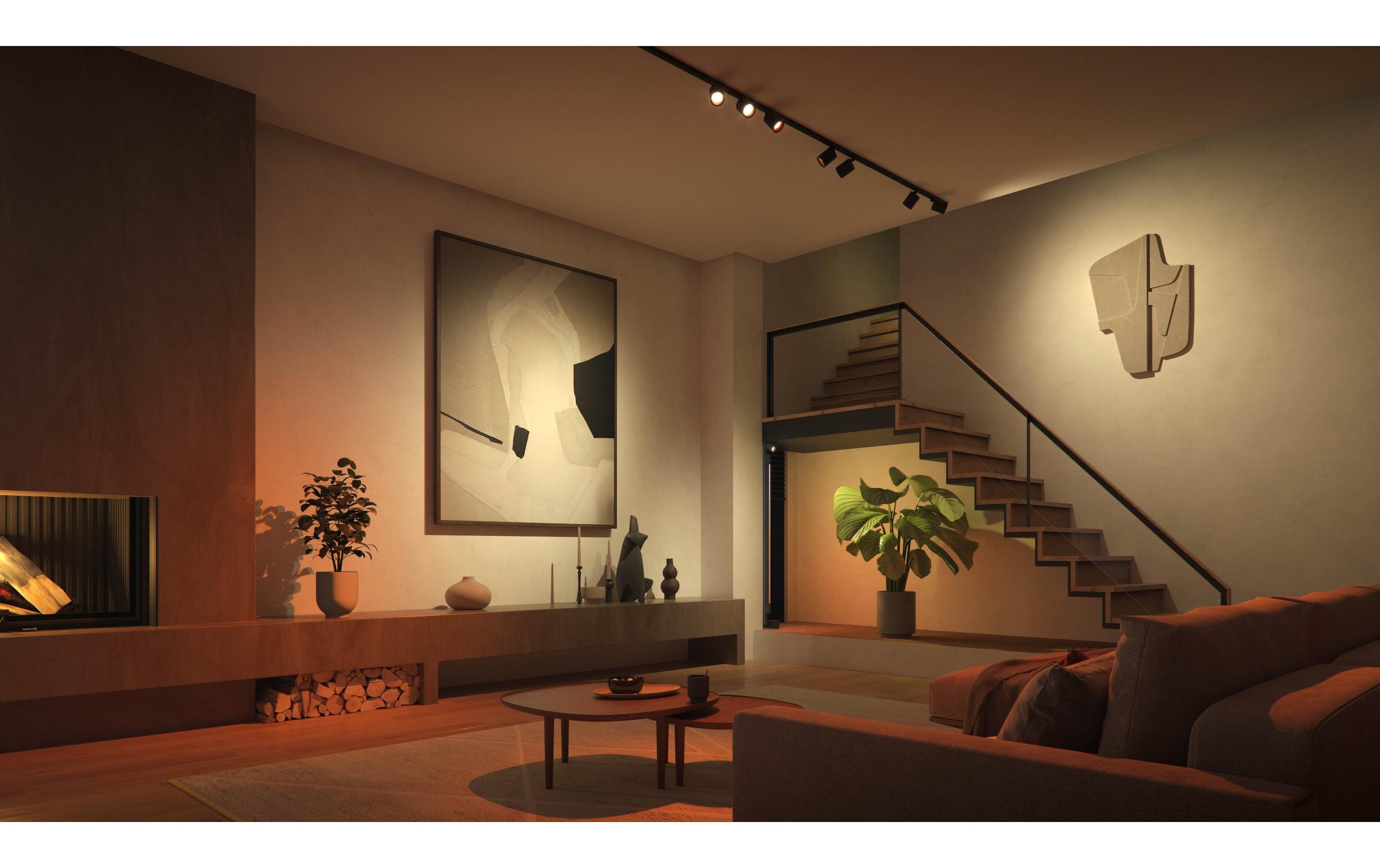 Philips Hue LED Wandleuchte »LED Schienenspot Perifo« RGB