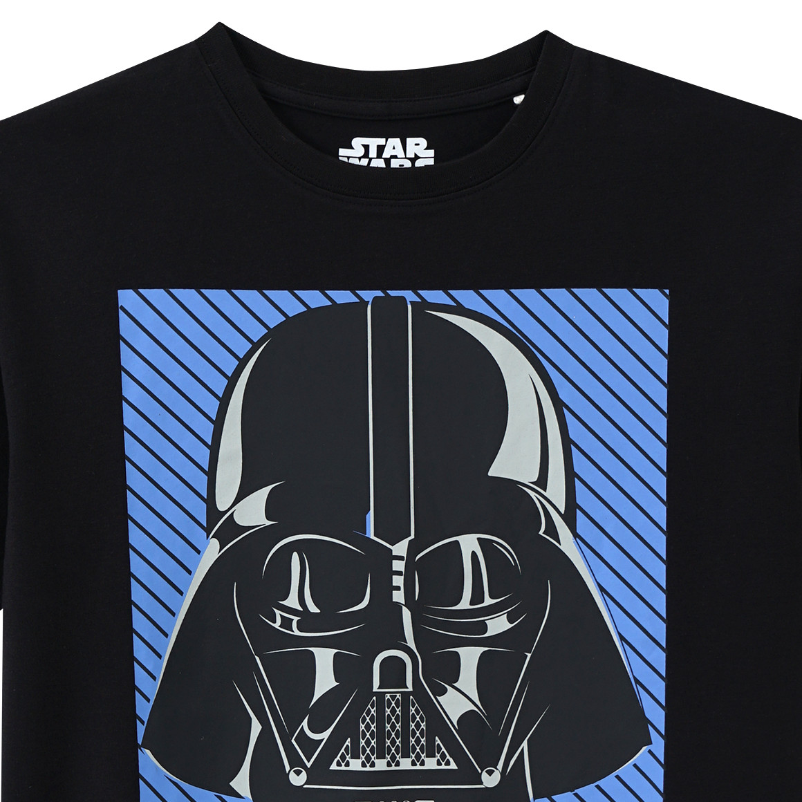 Yigga Star Wars T-Shirt mit großem Print schwarz