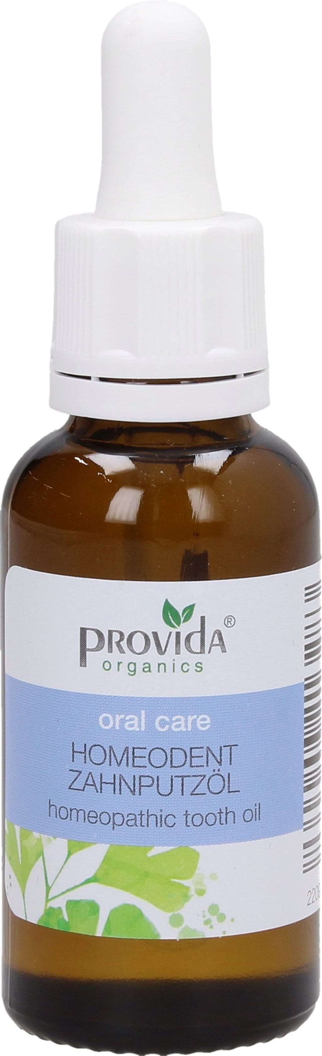 provida organics  Homeodent Zahnputzöl, 30 ml