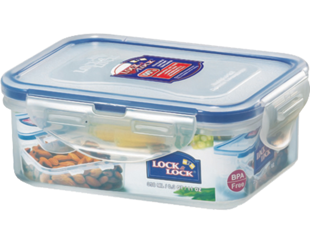 CAIXA RECTANGULAR HERMÉTICA LOCK&LOCK 350ML