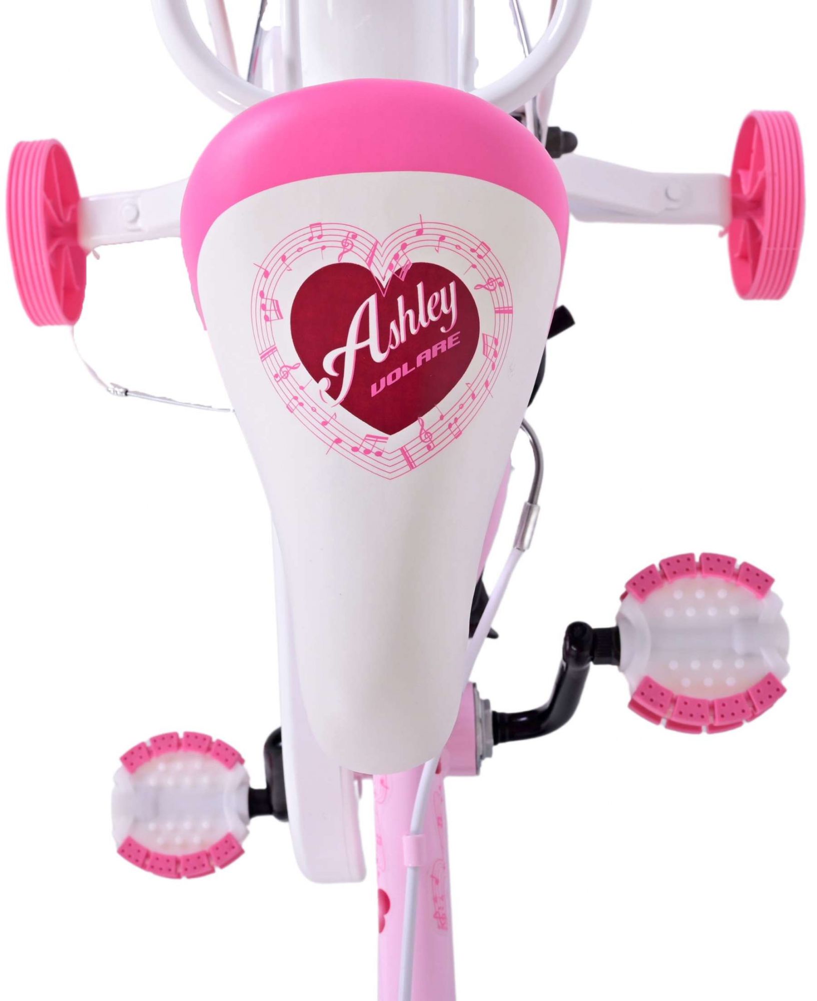 TPFSports Ashley Kinderfahrrad - Mädchen - 16 Zoll - Rücktritt + Handbremse - Rosa