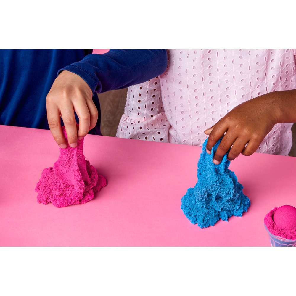 Eiscremestation mit kinetischem Sand