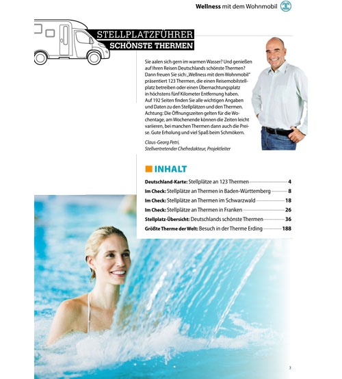 Stellplatzführer Schönste Thermen - Wellness mit dem Wohnmobil