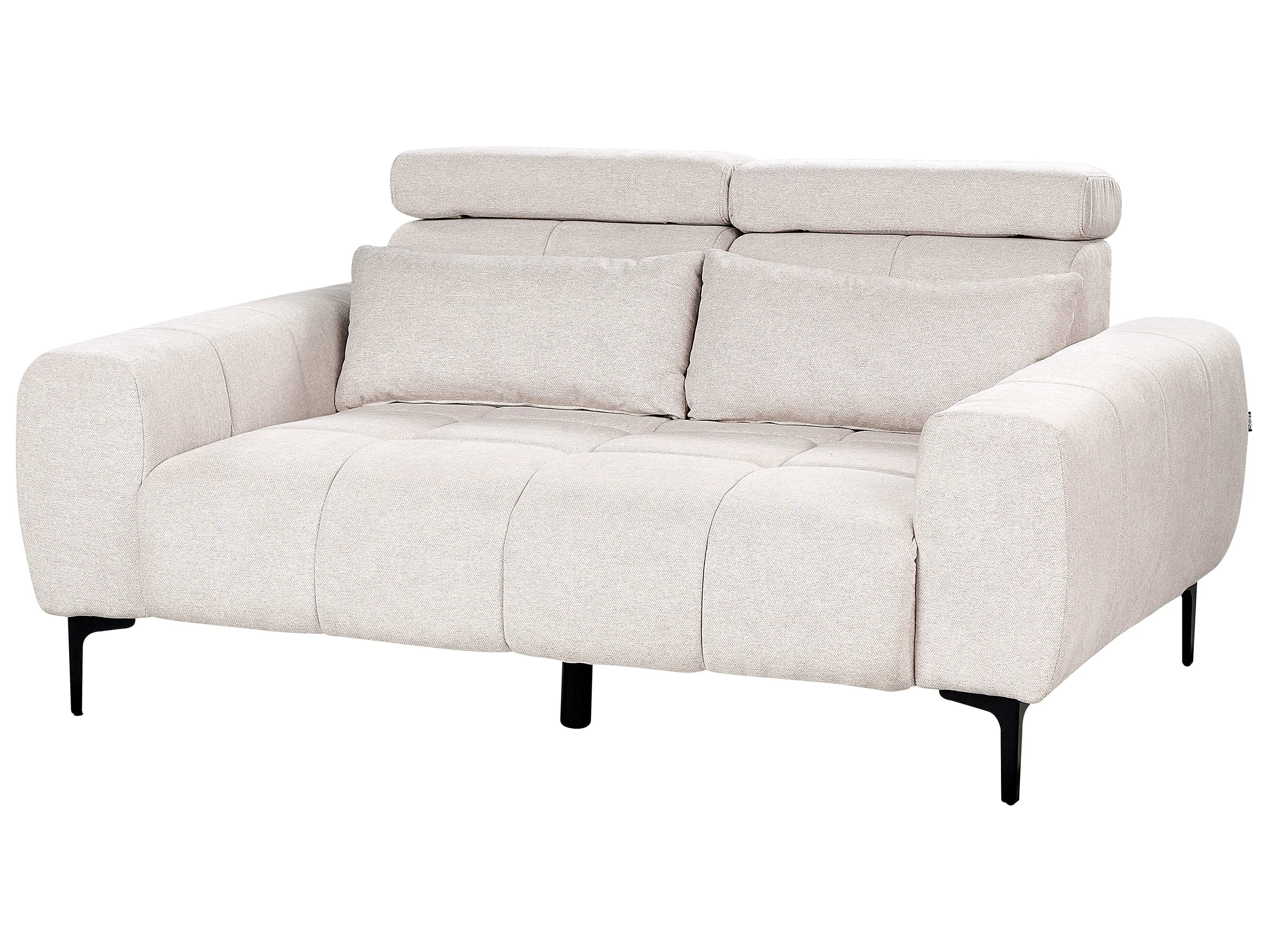 Bank 2-zits VEGAMO Stof Beige