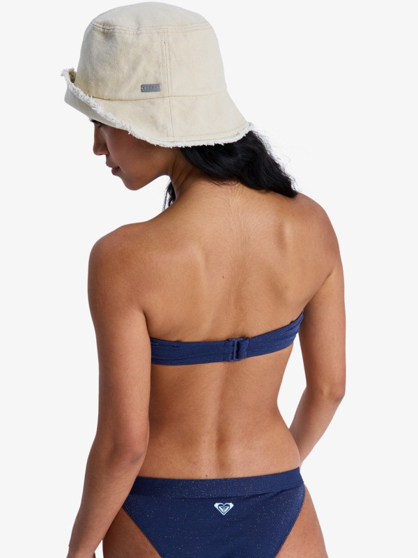 Roxy Shine Bandeau Haut de bikini bandeau Bleu Femme
