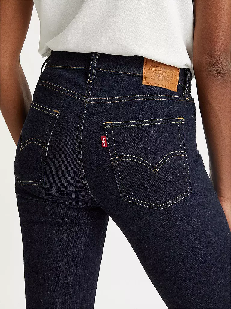 LEVI'S®  Jeans Straight Fit 724 dunkelblau