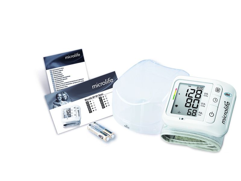 microlife Blutdruckmessgerät BP W1 Basic Handgelenks-Blutdruckmessgerät