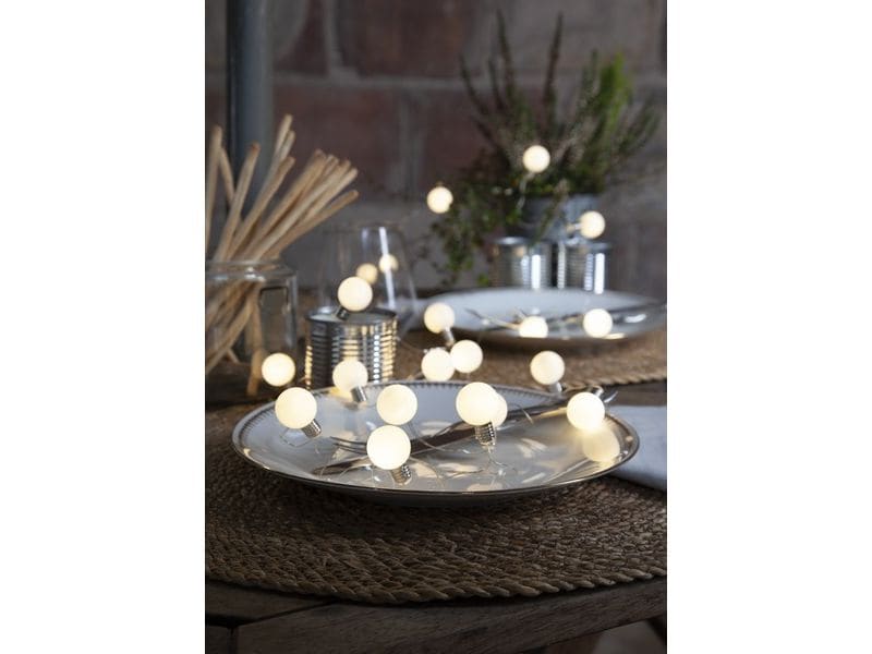 Star Trading Lichterkette Mini Glow Warmweiss, 20 LEDs, 300 Lichtgirlande