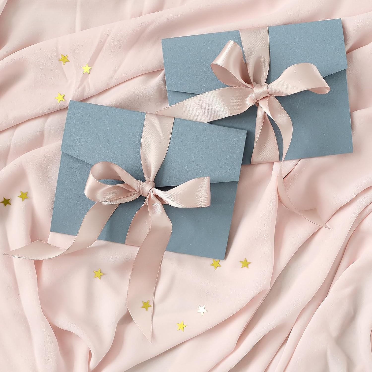 (4cmx20m) Geschenkband Satin Deko Band - Pink